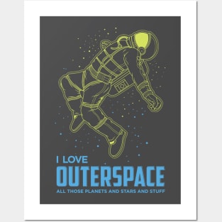 Astronaut Posters and Art